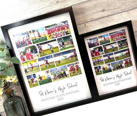 Custom Photo Collage Print - A3/A4 - PDF, Print or Framed