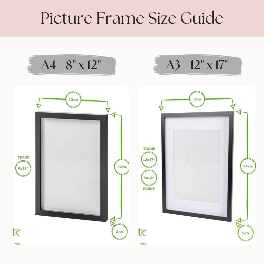 Custom Photo Collage Print - A3/A4 - PDF, Print or Framed